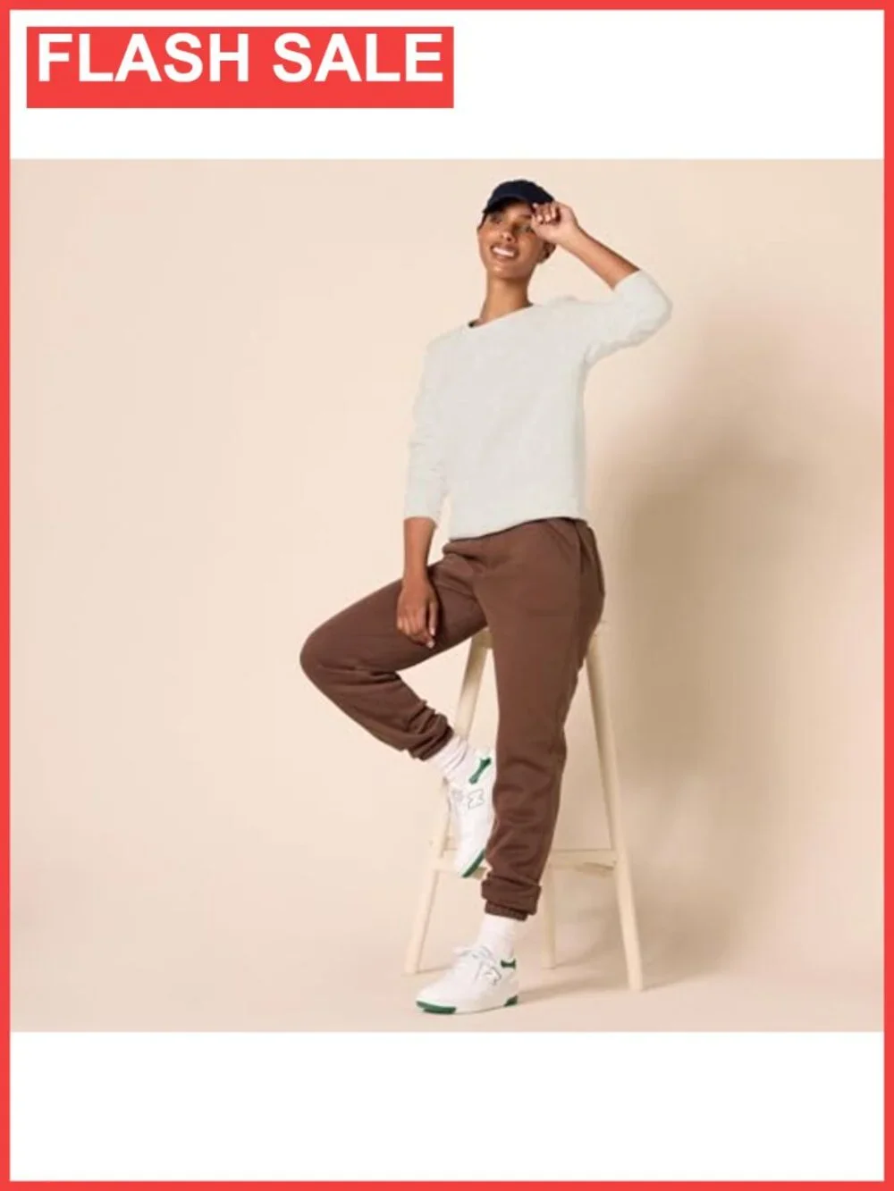 Fleece Crewneck Long Sleeve Pullover Sweatshirt Regular Fit Plus Size